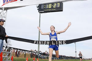 Libby Davidson Wins State XC Championship