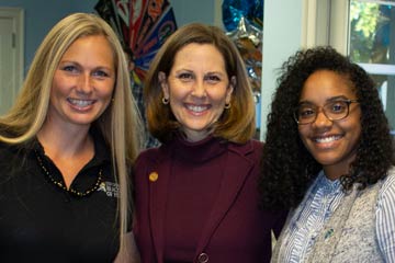 First Lady Northam with Future Center directors