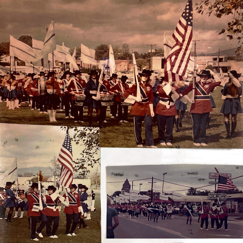 Scrapbook photos from early Lynchburg Classic